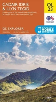 OS Explorer OL23 Cadair Idris & Llyn Tegid -  (Sheet map, folded) 25-02-2019 