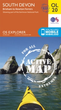 OS Explorer Map Active OL 20 South Devon, Brixham to Newton Ferrers - Ordnance Survey (Sheet map, folded) 10-06-2015 