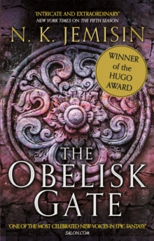 Broken Earth Trilogy  The Obelisk Gate: The Broken Earth, Book 2, WINNER OF THE HUGO AWARD - N. K. Jemisin (Paperback) 18-08-2016 Winner of Hugo Award Best Novel category 2017 (UK).