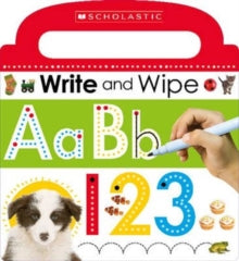 Scholastic Early Learners  Write and Wipe ABC 123 - Scholastic (Board book) 07-01-2016 