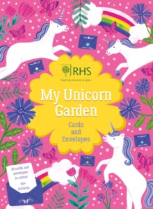 RHS  My Unicorn Garden Cards and Notelets - Natalie Briscoe (Paperback) 06-05-2021 