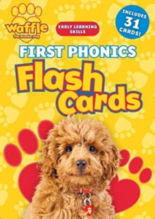 Waffle the Wonder Dog  First Phonics Flash Cards - Scholastic (Cards) 06-08-2020 