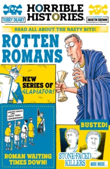 Horrible Histories  Rotten Romans - Terry Deary; Martin Brown (Paperback) 04-03-2021 