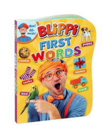 Blippi  First Words - Editors of Blippi (Board book) 01-07-2021 