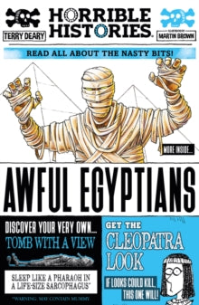 Horrible Histories  Awful Egyptians - Terry Deary; Martin Brown (Paperback) 03-06-2021 