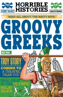 Horrible Histories  Groovy Greeks (newspaper edition) - Terry Deary; Martin Brown (Paperback) 02-06-2022 