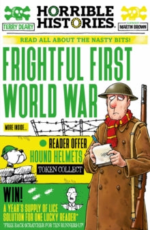 Horrible Histories  Frightful First World War - Terry Deary; Martin Brown (Paperback) 07-10-2021 