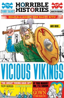 Horrible Histories  Vicious Vikings - Terry Deary; Martin Brown (Paperback) 07-10-2021 