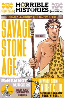 Horrible Histories  Savage Stone Age (newspaper edition) - Terry Deary; Martin Brown (Paperback) 01-09-2022 