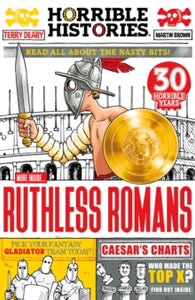 Horrible Histories  Ruthless Romans (newspaper edition) - Terry Deary; Martin Brown (Paperback) 05-01-2023 