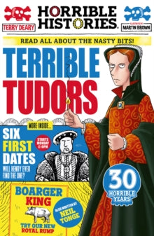 Horrible Histories  Terrible Tudors - Terry Deary; Neil Tonge; Martin Brown (Paperback) 08-06-2023 
