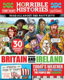Horrible Histories  Horrible History of Britain and Ireland (newspaper edition) - Terry Deary; Martin Brown (Paperback) 12-10-2023 