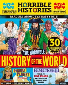 Horrible Histories  Horrible History of the World (newspaper edition) - Terry Deary; Martin Brown (Paperback) 14-09-2023 