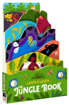 Layer-by-Layer  The Jungle Book: Volume 4 - Cynthia Alonso; Carly Madden (Board book) 19-10-2021 