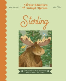 True Stories of Animal Heroes  Sterling: The lovestruck moose with a heart for cows - Vita Murrow; Laivi Poder (Hardback) 03-08-2021 