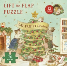 The Cat Family  Cat Family Christmas Lift-the-Flap Puzzle: Count down to Christmas: 12 flaps: 76 pieces: Volume 2 - Lucy Brownridge; Eunyoung Seo (Jigsaw) 10-08-2023 