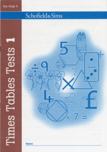 Times Tables Tests Book 1 - Hilary Koll; Steve Mills; Jepson Ledgard (Paperback) 01-04-2008 