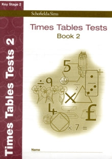 Times Tables Tests Book 2 - Hilary Koll; Steve Mills; Jepson Ledgard (Paperback) 01-04-2008 