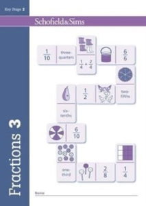Fractions, Decimals and Percentages Book 3 (Year 3, Ages 7-8) - Hilary Schofield & Sims; Koll; Mills (Paperback) 18-05-2017 