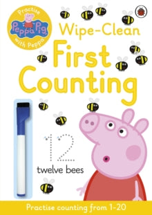 Peppa Pig  Peppa Pig: Practise with Peppa: Wipe-Clean First Counting - Peppa Pig (Paperback) 02-07-2015 