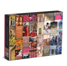Patterns of India: A Journey Through Colors, Textiles and the Vibrancy of Rajasthan 1000 Piece Puzzle - Galison; Christine Chitnis (Jigsaw) 28-10-2021 