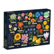 Edible Flowers 1000 Piece Puzzle - Galison; Olga Akbarova (Jigsaw) 16-09-2021 