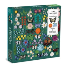 Butterfly Botanica 500 Piece Puzzle with Shaped Pieces - Galison; Diana Beltran Herrera (Jigsaw) 16-09-2021 