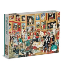 Tribuna of the Uffizi Meowsterpiece of Western Art 1500 Piece Puzzle - Galison; Susan Herbert (Jigsaw) 30-09-2021 
