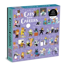 Cats with Careers 500 Piece Puzzle - Galison; Eloise Narrigan (Jigsaw) 16-09-2021 