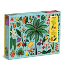 Tropics 1000 Piece Puzzle with Shaped Pieces - Galison; Raxenne Maniquiz (Jigsaw) 16-09-2021 