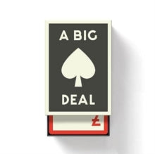 A Big Deal Giant Playing Cards - Brass Monkey; Galison (Game) 28-10-2021 