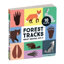 Forest Tracks: What Animal Am I? Lift-the-Flap Board Book - Mudpuppy; Hannah Alice (Board book) 18-08-2022 
