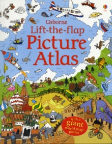 See Inside  Lift-the-Flap Picture Atlas - Alex Frith; Alex Frith; Kate Leake (Board book) 27-02-2009 Short-listed for Blue Peter Book Awards 2010.