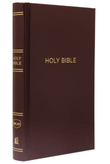 NKJV, Pew Bible, Hardcover, Burgundy, Red Letter, Comfort Print: Holy Bible, New King James Version - Thomas Nelson (Hardback) 22-02-2018 