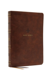 NRSV, Catholic Bible, Thinline Edition, Leathersoft, Brown, Comfort Print: Holy Bible - Catholic Bible Press (Leather / fine binding) 29-10-2020 