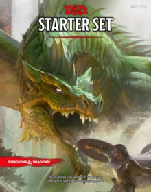 Dungeons & Dragons  Dungeons & Dragons Starter Set (Six Dice, Five Ready-to-Play D&D Characters With Character Sheets, a Rulebook, and One Adventure): Fantasy Roleplaying Game Starter Set - Wizards RPG Team (Novelty book) 15-07-2014 