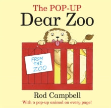 The Pop-Up Dear Zoo: With a pop-up animal on every page! - Rod Campbell (Board book) 19-10-2023 