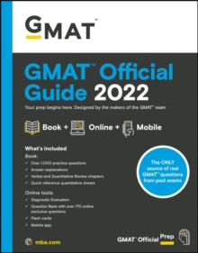 GMAT Official Guide 2022: Book + Online Question Bank - GMAC (Graduate Management Admission Council) (Paperback) 14-06-2021 