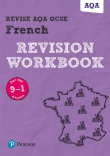Revise AQA GCSE MFL 16  Pearson REVISE AQA GCSE (9-1) French Revision Workbook: for home learning, 2022 and 2023 assessments and exams - Stuart Glover (Paperback) 10-05-2017 