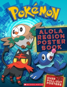 Pokemon  Pokemon: Alola Region Poster Book - Scholastic (Paperback) 02-02-2017 