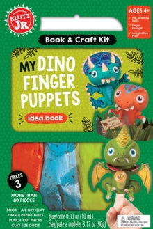 Klutz Junior  My Dino Finger Puppets - Editors of Klutz (Mixed media product) 03-10-2019 
