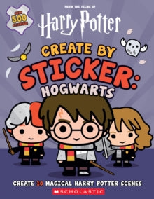 From the Films of Harry Potter  Create by Sticker: Hogwarts - Cala Spinner (Paperback) 02-04-2020 