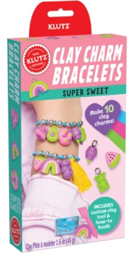 Klutz  Clay Charm Bracelets: Super Sweet - Editors of Klutz (Mixed media product) 01-10-2020 
