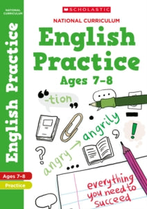 100 Practice Activities  National Curriculum English Practice Book for Year 3 - Scholastic (Paperback) 26-06-2014 