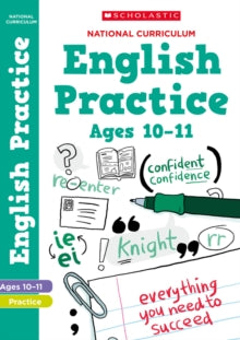 100 Practice Activities  National Curriculum English Practice Book for Year 6 - Scholastic (Paperback) 26-06-2014 