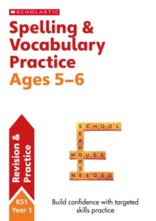 Scholastic English Skills  Spelling and Vocabulary Workbook (Ages 5-6) - Alison Milford (Paperback) 03-03-2016 