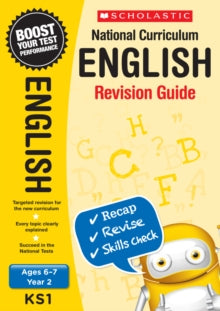 National Curriculum Revision  English Revision Guide - Year 2 - Lesley Fletcher; Graham Fletcher (Paperback) 03-03-2016 