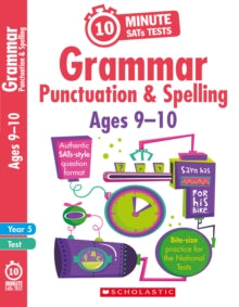 10 Minute SATs Tests  Grammar, Punctuation and Spelling - Year 5 - Shelley Welsh (Paperback) 07-06-2018 