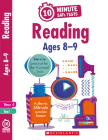 10 Minute SATs Tests  Reading - Year 4 - Giles Clare (Paperback) 07-06-2018 