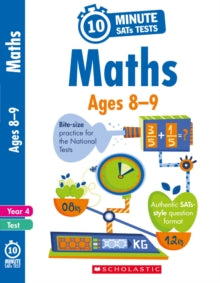 10 Minute SATs Tests  Maths - Year 4 - Paul Hollin (Paperback) 07-06-2018 
